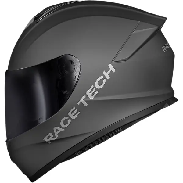 Capacete Race Tech Hit Monocolor - Cinza Titânio Fosco - Grid Motors