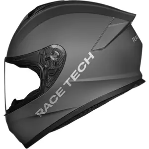 Imagem 2 de Capacete Race Tech Hit Monocolor - Cinza Titânio Fosco