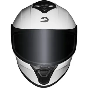 Imagem 5 de Capacete Race Tech Hit Monocolor - Branco