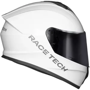 Imagem 3 de Capacete Race Tech Hit Monocolor - Branco