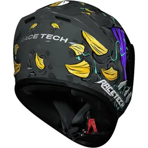 Imagem 7 de Capacete Race Tech Hit Lizard - Cinza Titânio