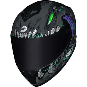 Imagem 4 de Capacete Race Tech Hit Lizard - Cinza Titânio
