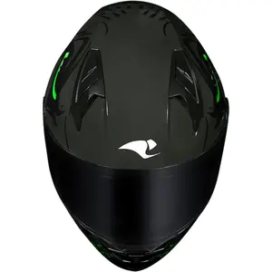 Imagem 7 de Capacete Race Tech Sector Kraken - Cinza Titânio/Verde