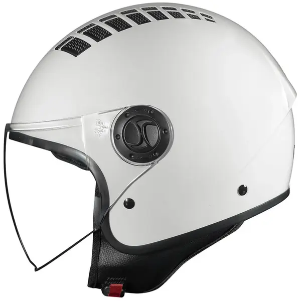 Imagem 1 de Capacete Race Tech One Monocolor - Branco (Aberto)