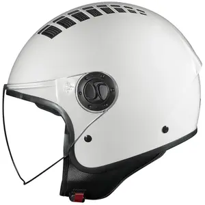 Capacete Race Tech One Monocolor - Branco (Aberto)