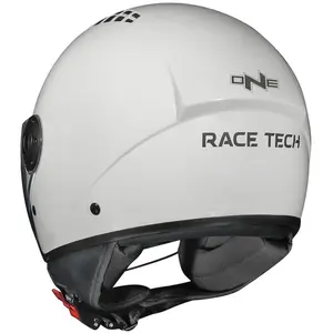 Imagem 7 de Capacete Race Tech One Monocolor - Branco (Aberto)
