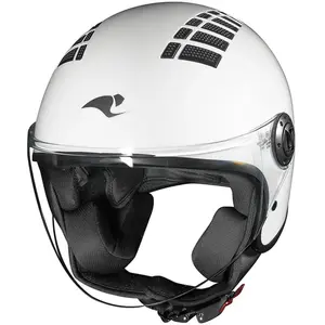 Imagem 3 de Capacete Race Tech One Monocolor - Branco (Aberto)