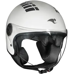 Imagem 4 de Capacete Race Tech One Monocolor - Branco (Aberto)