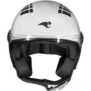 Imagem 6 de Capacete Race Tech One Monocolor - Branco (Aberto)