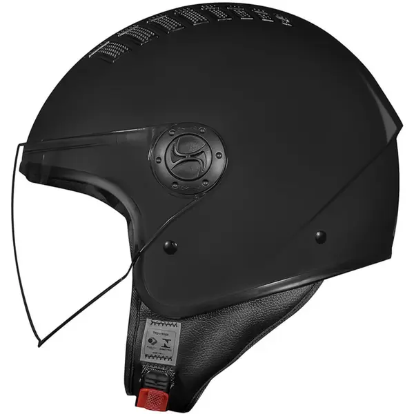 Imagem 1 de Capacete Race Tech One Monocolor - Preto Fosco (Aberto)