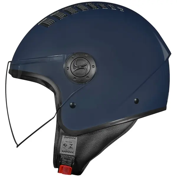 Imagem 1 de Capacete Race Tech One Monocolor - Azul Fosco (Aberto)
