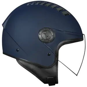 Imagem 2 de Capacete Race Tech One Monocolor - Azul Fosco (Aberto)