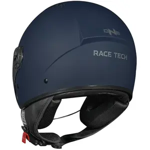 Imagem 6 de Capacete Race Tech One Monocolor - Azul Fosco (Aberto)