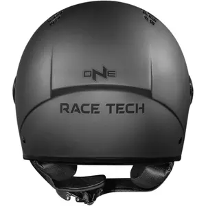 Imagem 9 de Capacete Race Tech One Monocolor - Cinza Titânio Fosco (Aberto)
