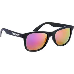 Imagem 2 de Óculos VR46 Speed Preto - com Lente Roxo/Amarelo Espelhada