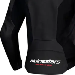 Imagem 6 de Jaqueta Alpinestars Stella Faster V3 Preto/Branco/Coral Fluor (Feminina)