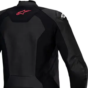 Imagem 4 de Jaqueta Alpinestars Stella Faster V3 Preto/Branco/Coral Fluor (Feminina)