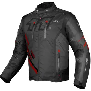 Jaqueta X11 Iron 3 Sporadic Preta/Vermelha