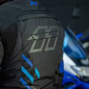 Imagem 7 de Jaqueta X11 Iron 3 Sporadic Preta/Azul