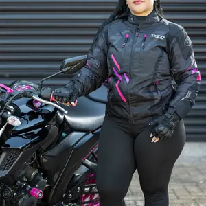 Imagem 10 de Jaqueta X11 Iron 3 Sporadic Rosa/Roxo (Feminina)
