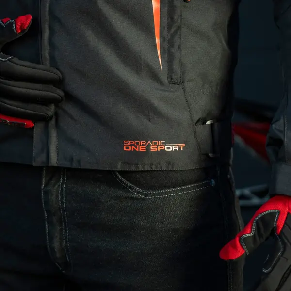 Jaqueta X11 One Sport Sporadic Preto/Vermelho - Grid Motors
