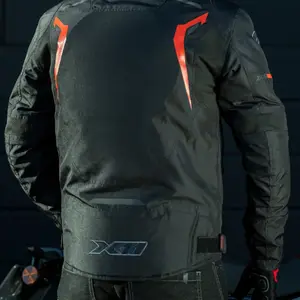 Imagem 4 de Jaqueta X11 One Sport Sporadic Preto/Vermelho