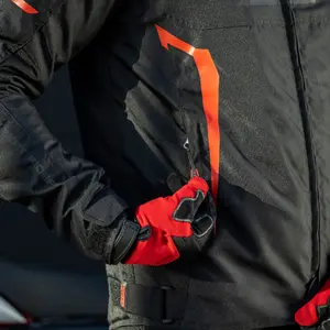 Imagem 6 de Jaqueta X11 One Sport Sporadic Preto/Vermelho