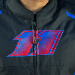 Imagem 5 de Jaqueta X11 One Sport Sporadic Preto/Vermelho/Azul