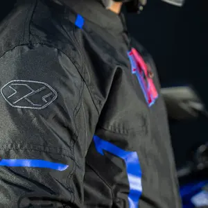 Imagem 11 de Jaqueta X11 One Sport Sporadic Preto/Vermelho/Azul