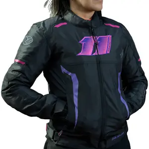 Imagem 3 de Jaqueta X11 One Sport Sporadic Rosa/Roxo (Feminina)
