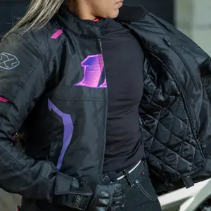 Imagem 11 de Jaqueta X11 One Sport Sporadic Rosa/Roxo (Feminina)