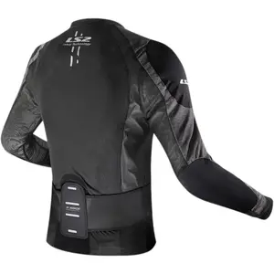 Imagem 2 de Jaqueta LS2 X-Armor - Preto/Prata