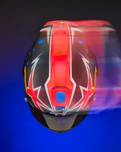 Imagem 14 de Capacete Alpinestars Supertech R10 Jack Miller LE - Preto/Vermelho Fosco (Fibra de Carbono)