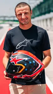 Imagem 9 de Capacete Alpinestars Supertech R10 Jack Miller LE - Preto/Vermelho Fosco (Fibra de Carbono)