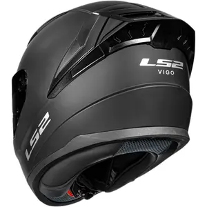 Imagem 7 de Capacete LS2 Vigo Monocolor - Preto Fosco