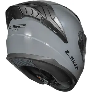 Imagem 9 de Capacete LS2 Vigo Monocolor - Cinza Nardo