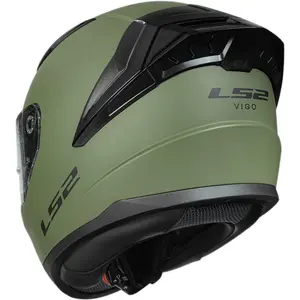 Imagem 8 de Capacete LS2 Vigo Monocolor - Verde Militar