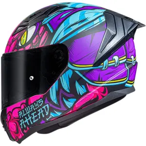 Imagem 1 de Capacete LS2 Vigo Drillox - Roxo Fosco