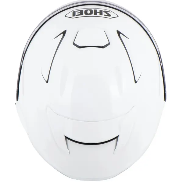 Capacete Shoei J-Cruise 3 Monocolor - Branco (Aberto) - Grid Motors