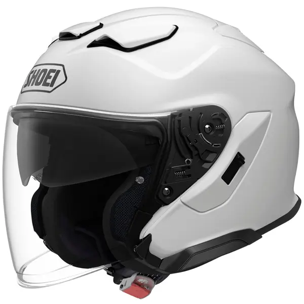 Imagem 1 de Capacete Shoei J-Cruise 3 Monocolor - Branco (Aberto)