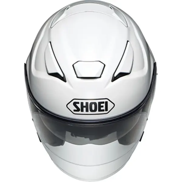 Capacete Shoei J-Cruise 3 Monocolor - Branco (Aberto) - Black