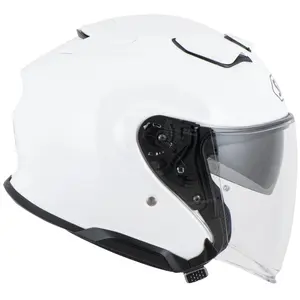 Imagem 3 de Capacete Shoei J-Cruise 3 Monocolor - Branco (Aberto)