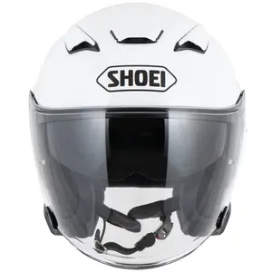 Imagem 4 de Capacete Shoei J-Cruise 3 Monocolor - Branco (Aberto)