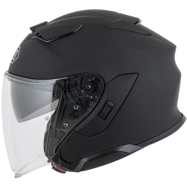 Capacete Shoei J-Cruise 3 Monocolor - Preto Fosco (Aberto) - Black