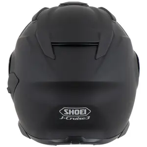 Imagem 9 de Capacete Shoei J-Cruise 3 Monocolor - Preto Fosco (Aberto)