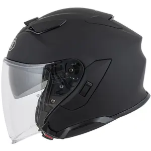 Imagem 2 de Capacete Shoei J-Cruise 3 Monocolor - Preto Fosco (Aberto)