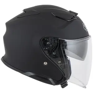 Imagem 3 de Capacete Shoei J-Cruise 3 Monocolor - Preto Fosco (Aberto)