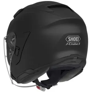 Imagem 8 de Capacete Shoei J-Cruise 3 Monocolor - Preto Fosco (Aberto)