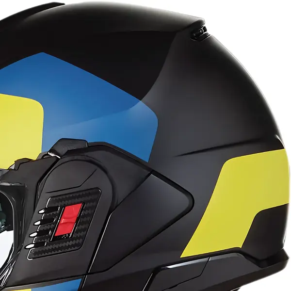 Capacete Nolan N120-1 Omocromo - Azul (Articulado) - Grid Motors
