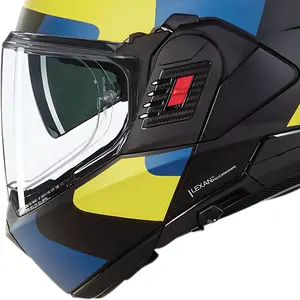 Imagem 2 de Capacete Nolan N120-1 Omocromo - Azul (Articulado)